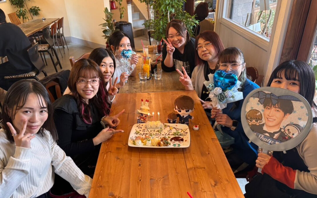 ❤️推しのお誕生日も祝っちゃお〜❤️